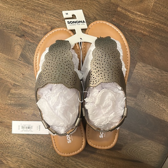 🆕 NWT WOMEN’S SONOMA THONG SANDALS SIZE M 7-8 - Picture 6 of 8